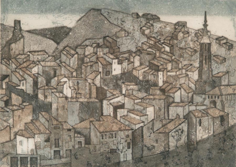 Monterde: View of Spanish Village
