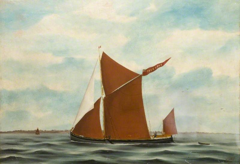 The Thames Barge 'Truelove'