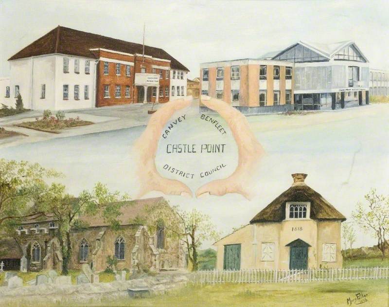 Old Canvey Council Offices; Benfleet Council Offices, South Benfleet; St Mary the Virgin; Dutch Cottage Museum, Canvey Island
