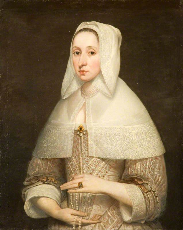 Portrait of a Lady in an Embroidered Dress