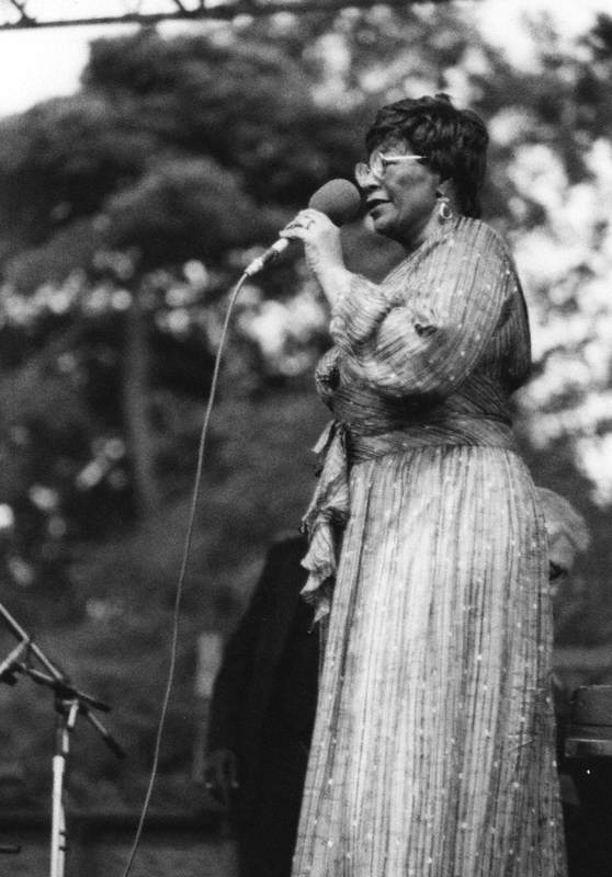 Ella Fitzgerald (1917–1996), Capital Radio Jazz Festival, Knebworth, Herts, 1981