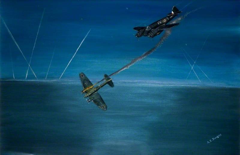 Beaufighter v He111 at Night