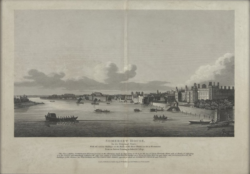 Somerset House, in its Original State