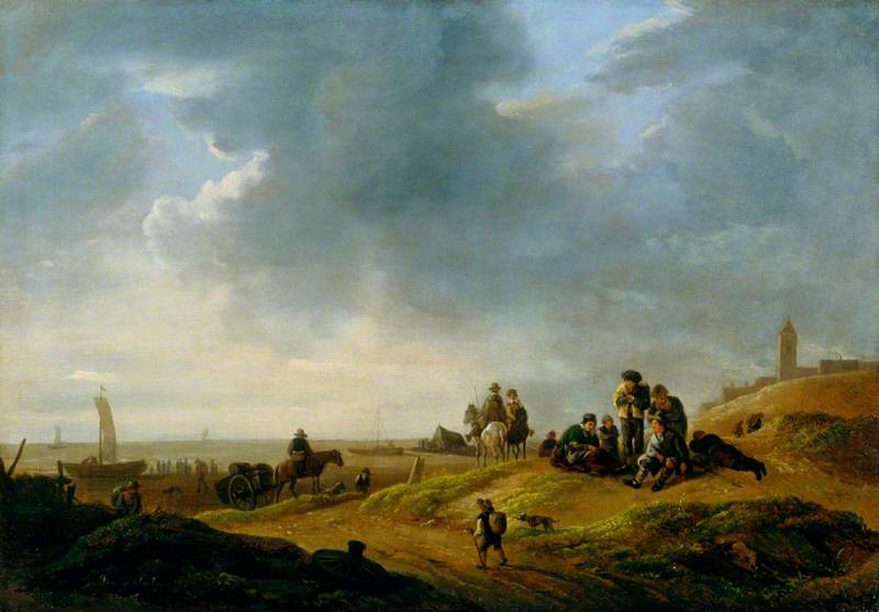 View of a Dutch Shore
