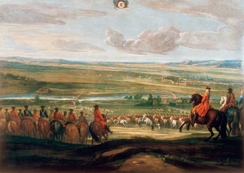 Marlborough at the Battle of Bouchain