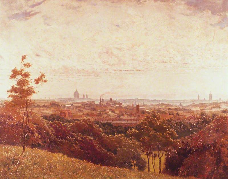London from Parliament Hill, Hampstead