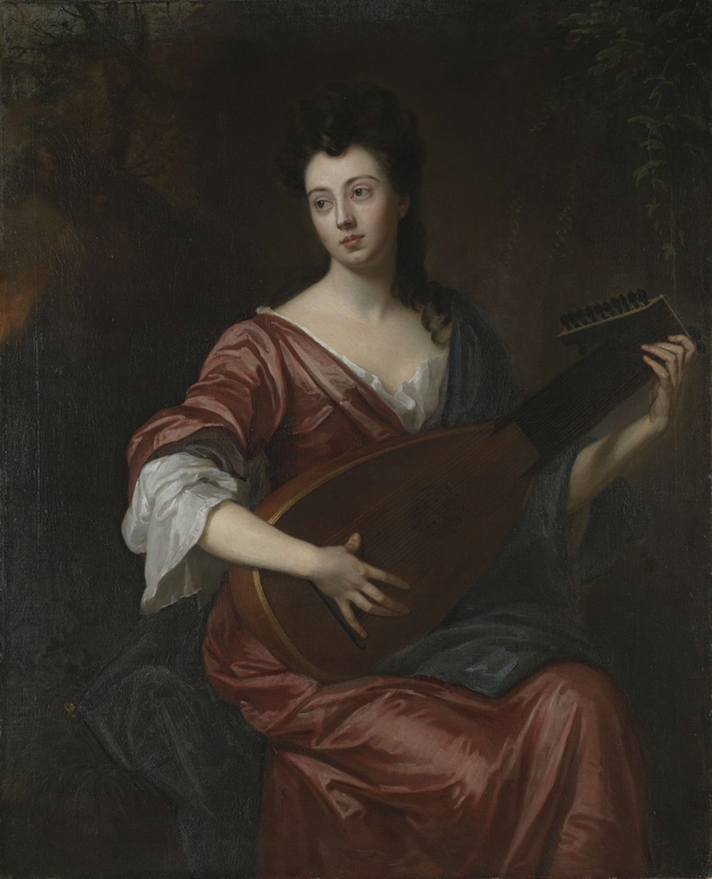Mrs Arabella Hunt (1662–1705), Playing a Lute