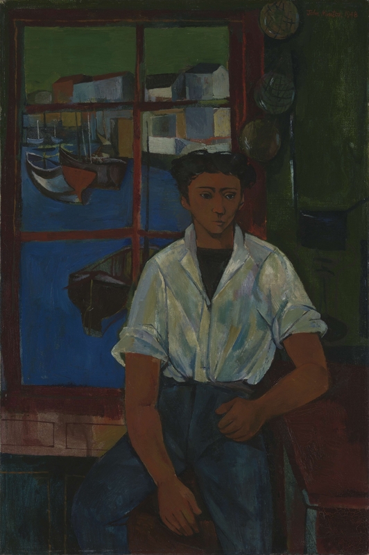 Cornish Boy at a Window