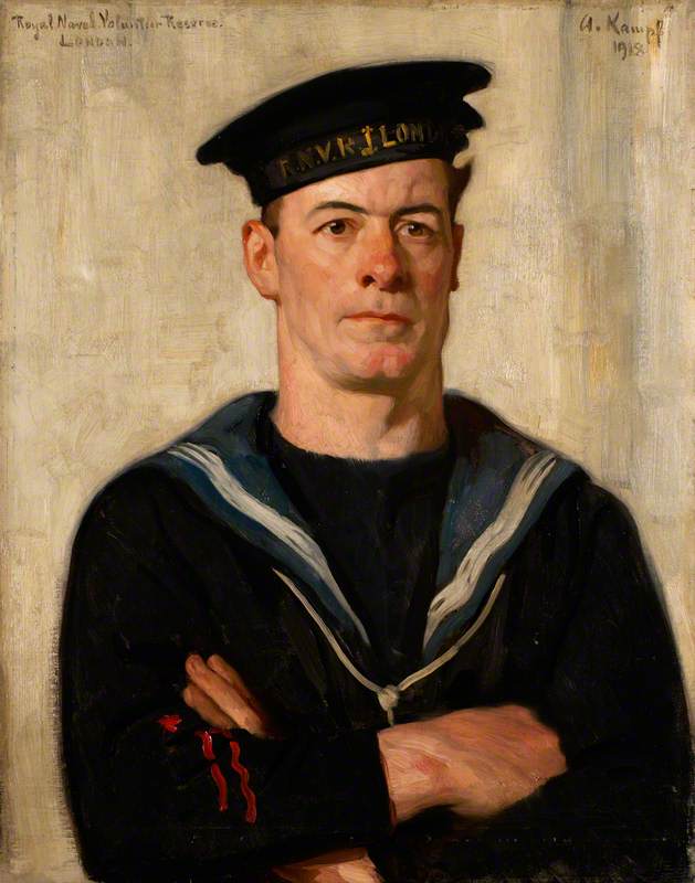 Cecil Arthur Tooke (1884–1966), Seaman, Royal Naval Volunteer Reserve