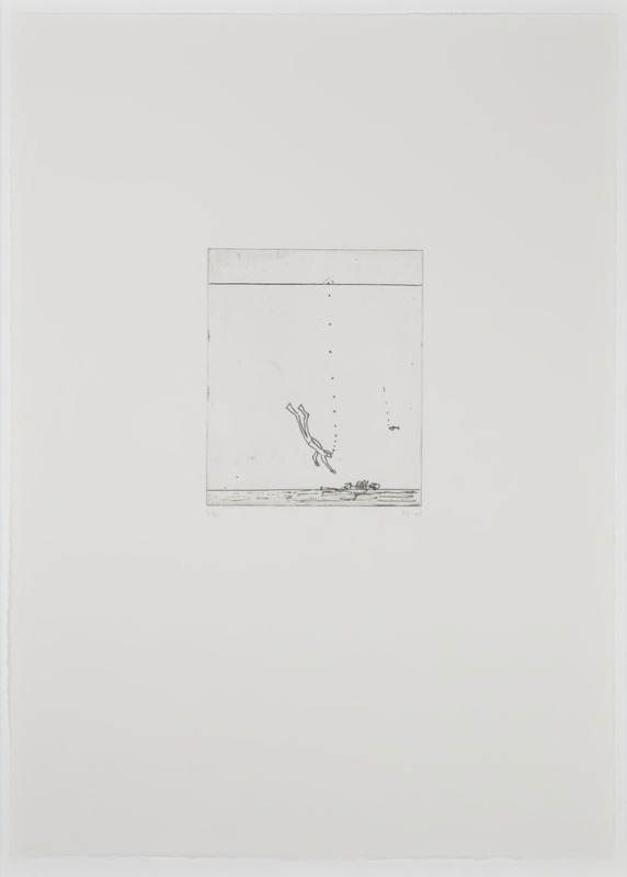 Untitled (Man diving)