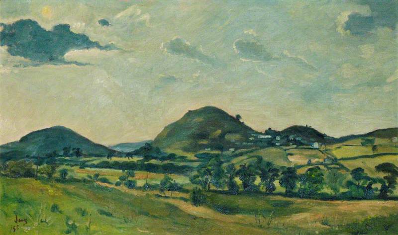 August Evening near Llantrisant