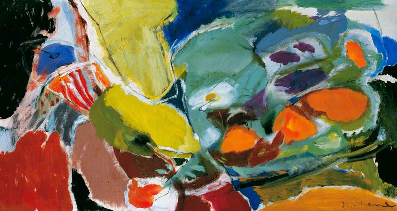 Patchwork of Daisies and Marigolds