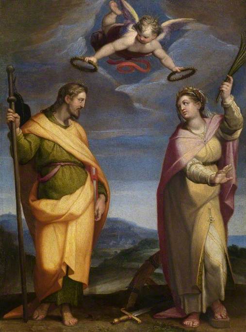 Saint James Major and Saint Catherine of Alexandria