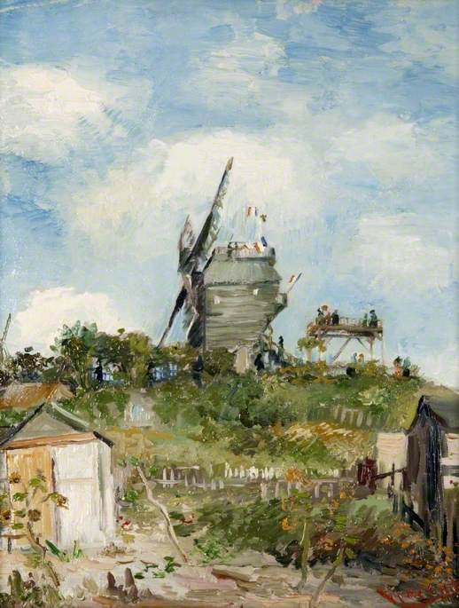 The Blute-Fin Windmill, Montmartre