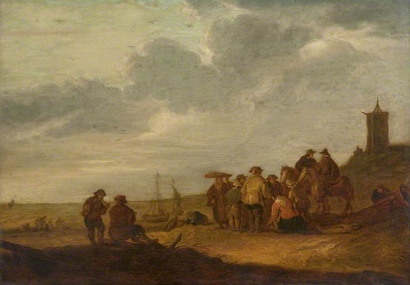 Fish Selling on the Dunes