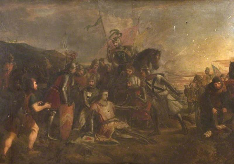 Battle of Otterburn, 5 August 1388: The Death of Douglas and Capture of Sir Ralph Percy by Sir John Maxwell