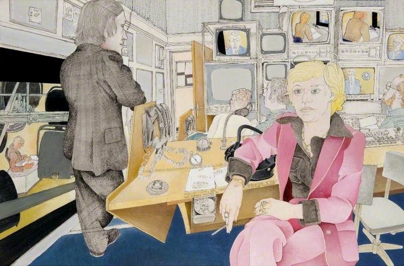 Fidelma Cook (b.1953), in the BBC News Gallery
