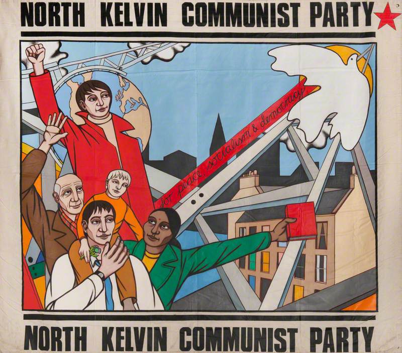 North Kelvin Communist Party Banner*