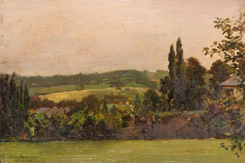 Landscape with Cottage