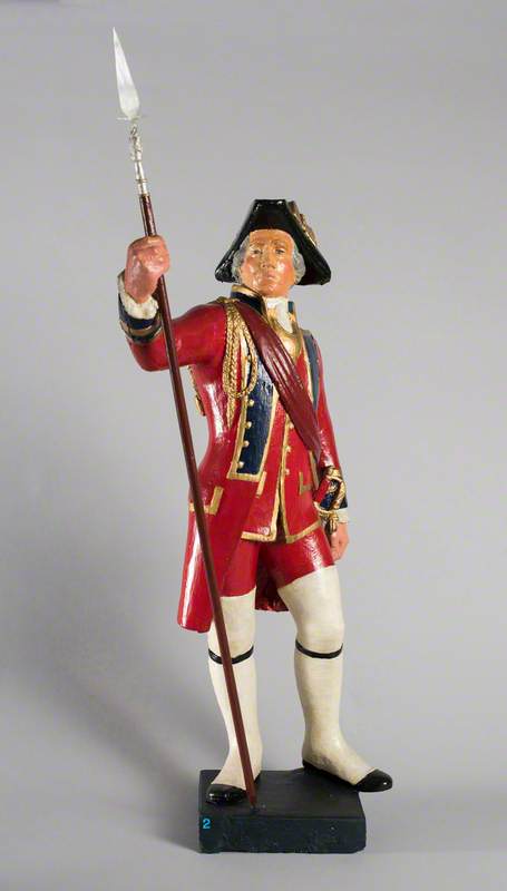 Officer of the Royal Scots Fusiliers, 1730