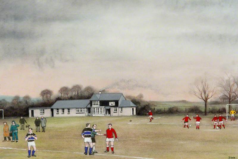 The Amateur Game at Ruchill Church's Playing Fields, Caldercuilt Road