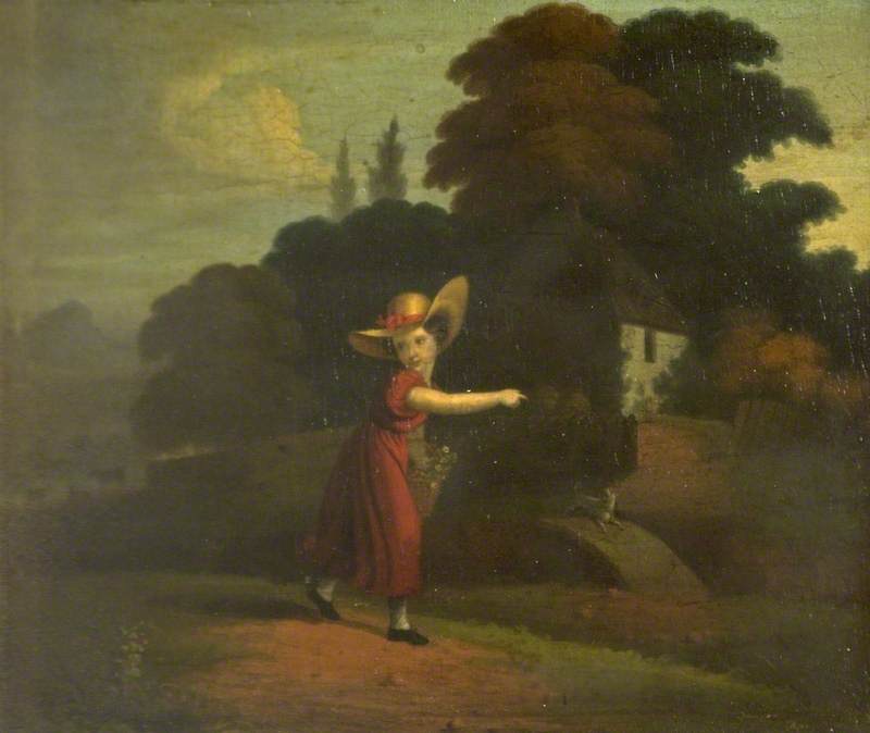 A Child in Red