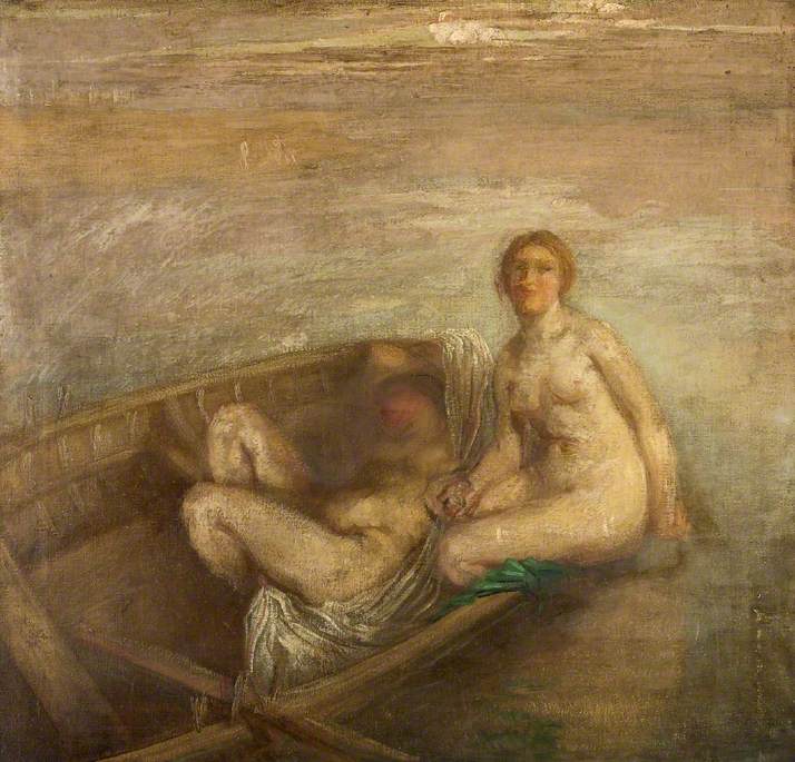 Two Girls in a Boat