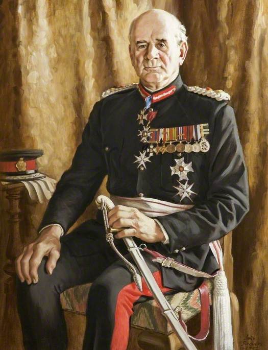 Colonel Sir Martyn Gibbs, KCVO, CB, DSO, TD, Lord Lieutenant of Gloucestershire (1977–1992)