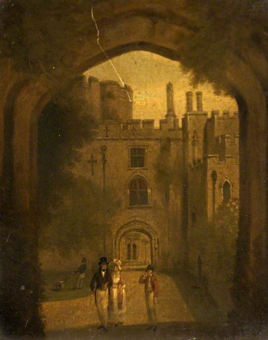 Entrance to Berkeley Castle, Gloucestershire