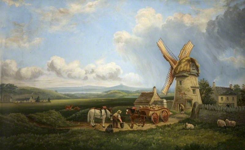 Kearsey's Windmill, Minchinhampton Common, Gloucestershire