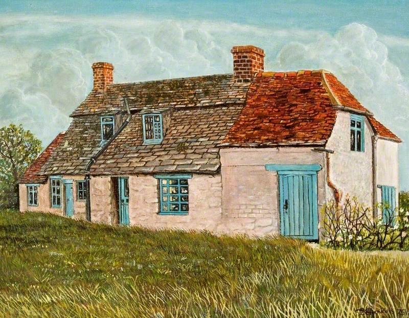 Miss Smith's Cottage at Widham, Wiltshire