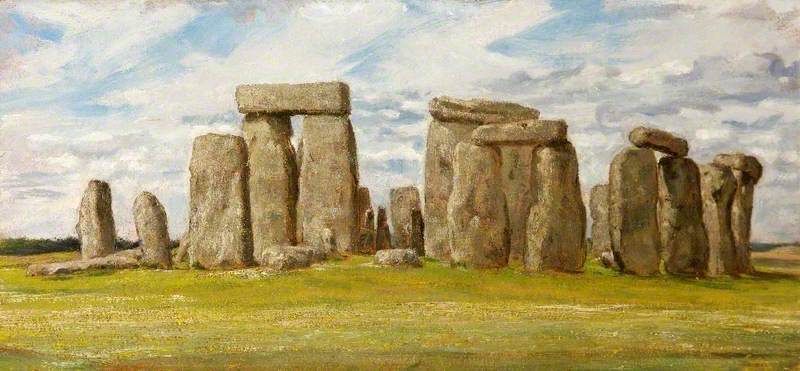 Stonehenge from the East, Wiltshire