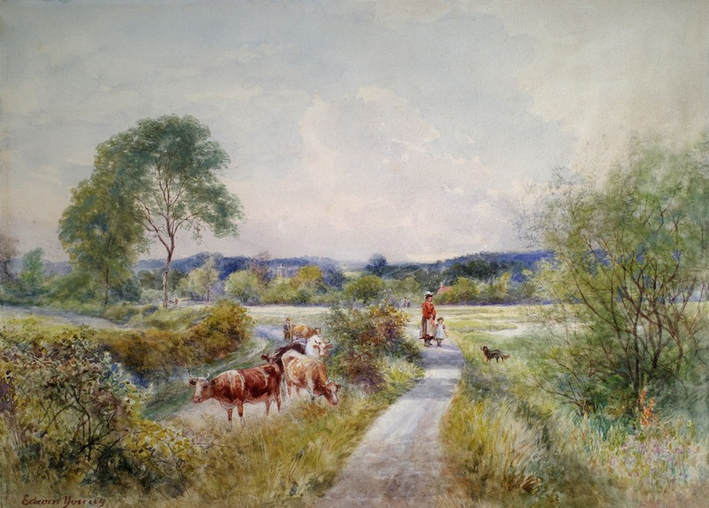 Cumic Bank from West Harnham to Broken Bridges