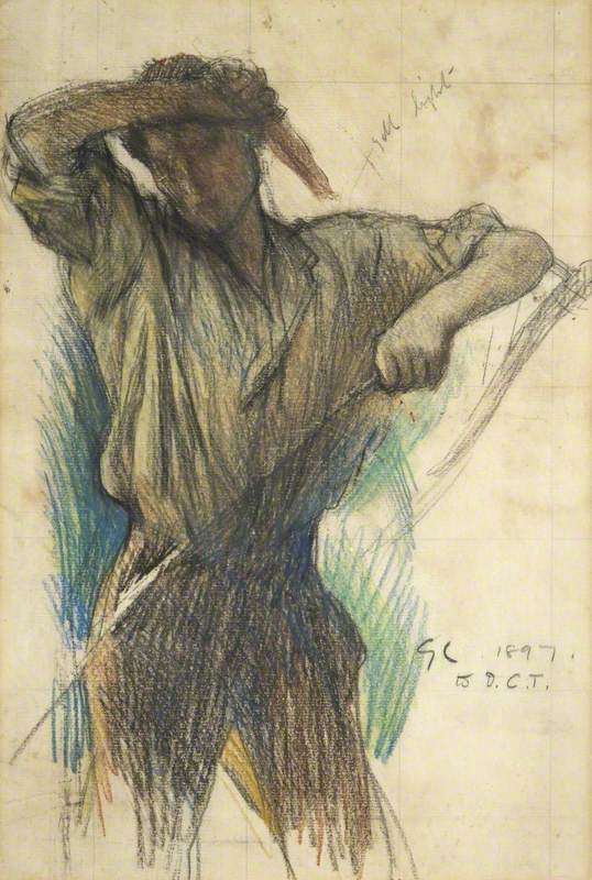 Torso (Man Honing a Scythe)