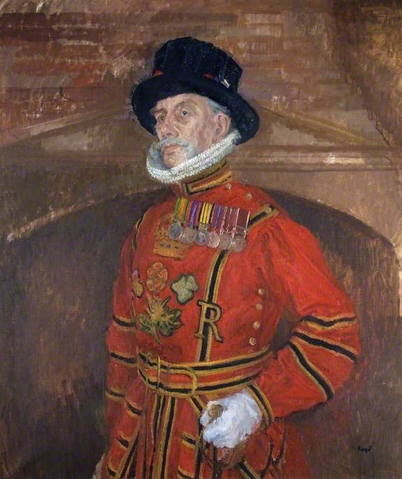 Mr D. K. Carpenter (b.1925), DERR Retired, Yeoman Warder of HM Tower of London