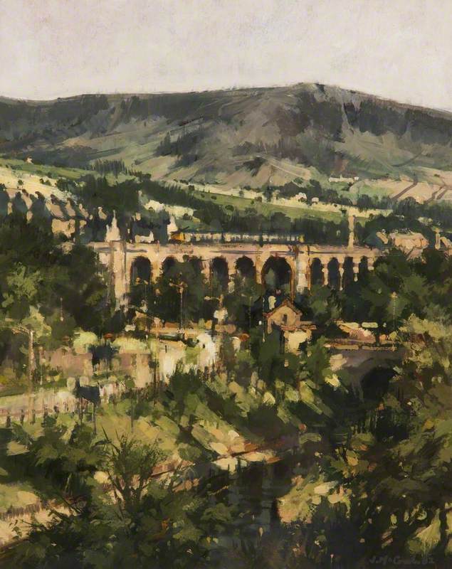 Saddleworth Viaduct, Uppermill, Greater Manchester