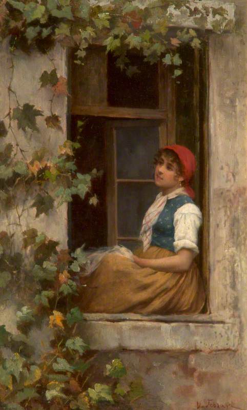 Lady at a Window