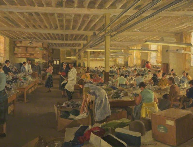 Hatting Factory Workers