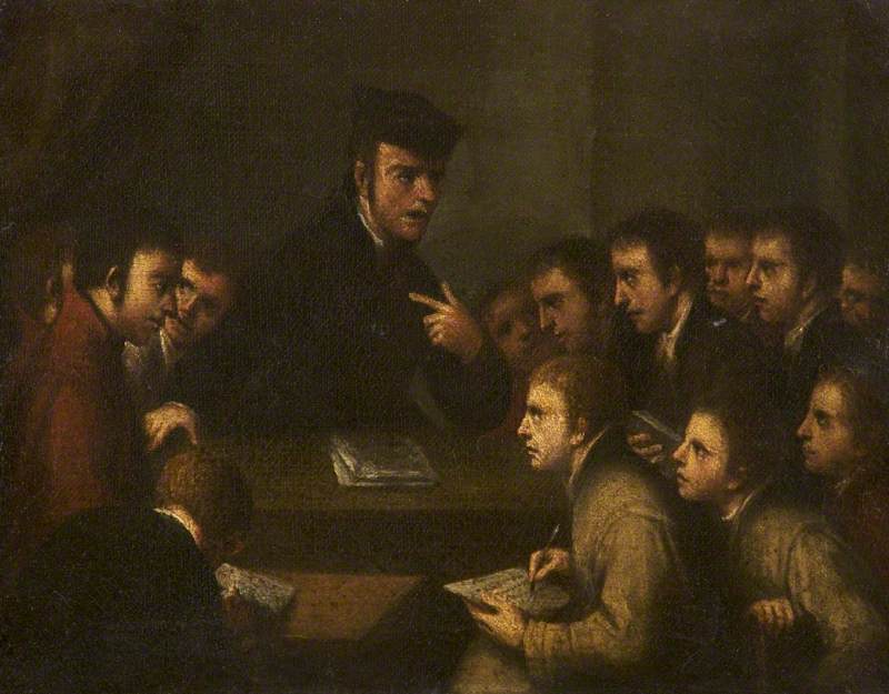 A Jesuit Instructing Youths