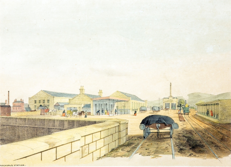 Rochdale Station (1845)