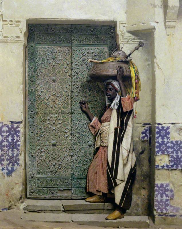 An Eastern Doorway; At the Moslem Chief's Door