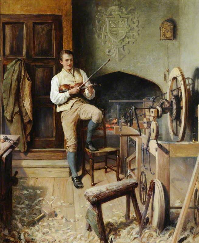 Samuel Crompton Inventing the Spinning Mule