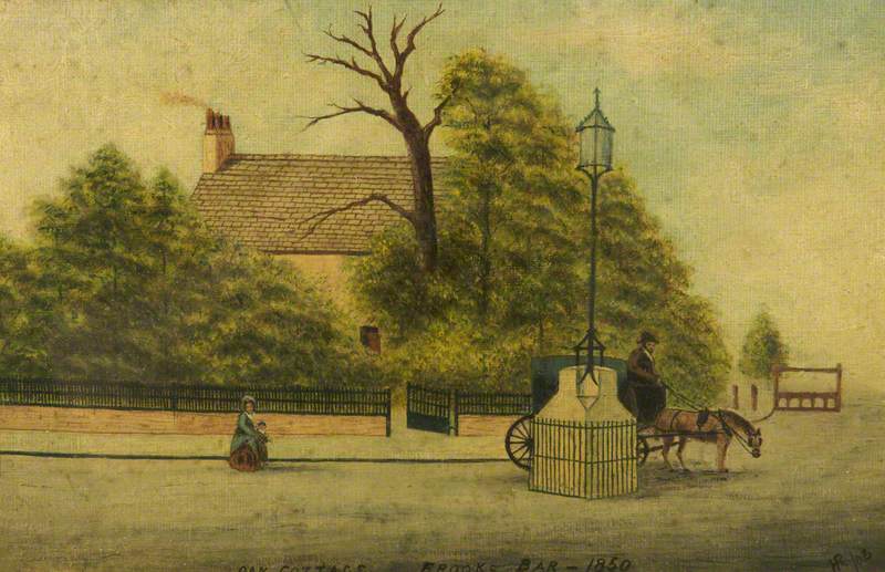 Oak Cottage, Brooke Bar, 1850