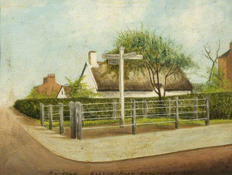 Pin Fold, Barton Road, Stretford, 1902