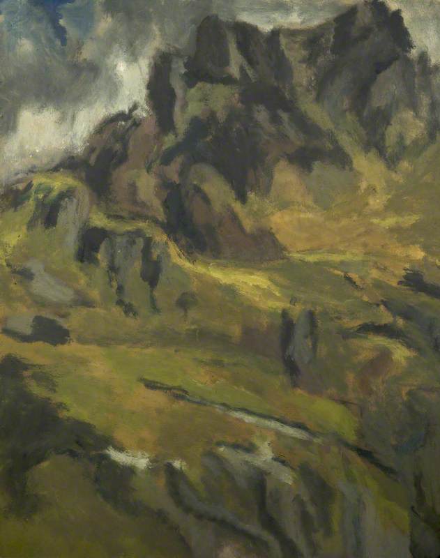 Y Garn, A Rainy Day in September