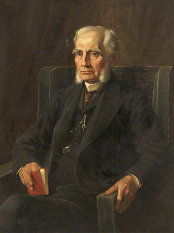 Dr Frank Renaud (1819–1904), MD; LRCS; LSA (all 1844); FSA; Honorary Physician (1848–1866) and Consulting Physician (1866–1902), Manchester Royal Infirmary