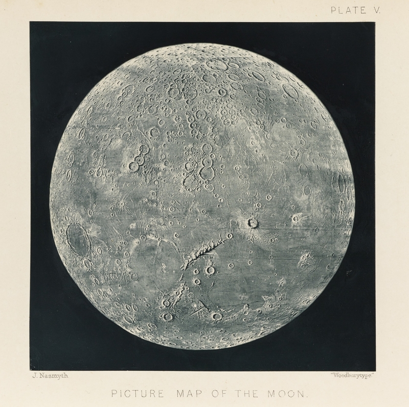 Picture Map of the Moon
