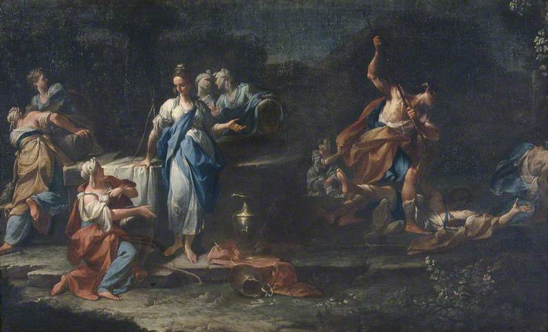 Moses and the Daughters of Jethro