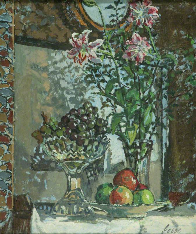 Lilies and Fruit