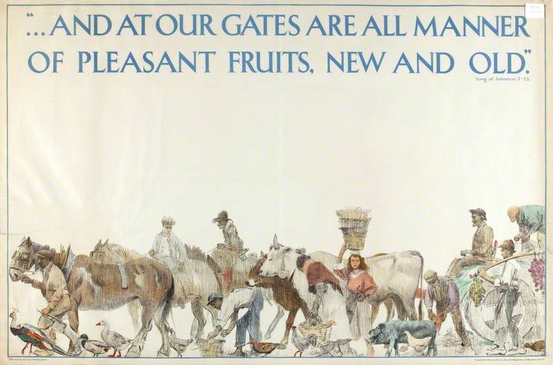 And at our gates are all manner of pleasant fruits, new and old